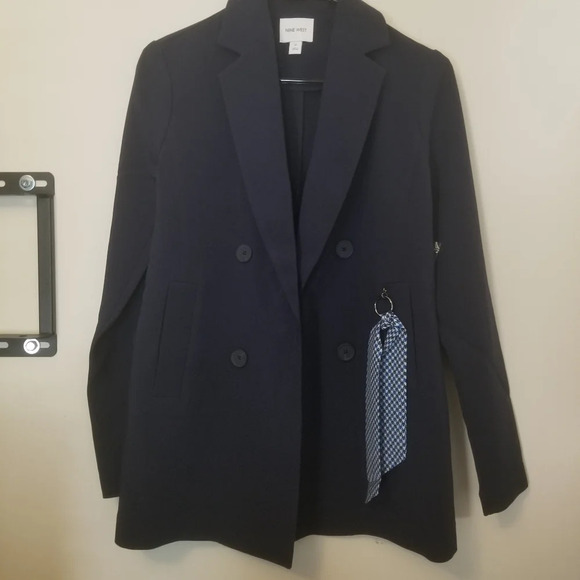 Nine West Handkerchief-Detailed Blazer NWT - Picture 4 of 8